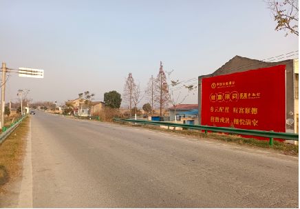 百色墙体广告是如何印刷的？
