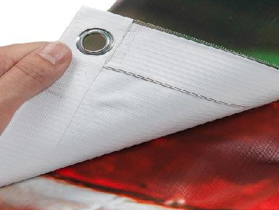 百色喷绘和刀刮布的工艺区别。